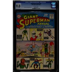 Superman Annual #5 CGC 9.0 off-white pages