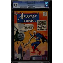 Action Comics #251 CGC 7.0 cream to off-white pages