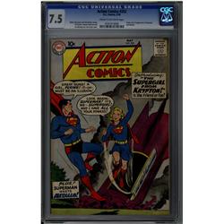 Action Comics #252 CGC 7.5 cream to off white pages