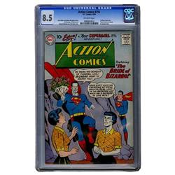 Action Comics #255 CGC 8.5 off-white pages