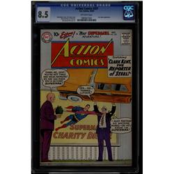 Action Comics #257 CGC 8.5 off-white pages