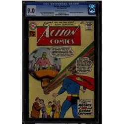 Action Comics #275 CGC 9.0 cream to off-white pages