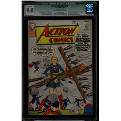 Action Comics #276 CGC 9.0 QUALIFIED Centerfold Detached off-white to white pages