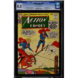 Action Comics #277 CGC 8.5 cream to off-white pages