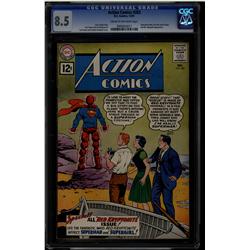 Action Comics #283 CGC 8.5 cream to off-white pages