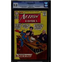 Action Comics #284 CGC 9.0 off-white pages