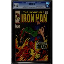Iron Man #3 CGC 9.6 off-white