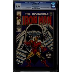 Iron Man #8 CGC 9.6 off-white to white