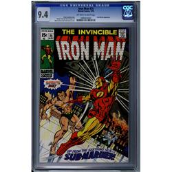 Iron Man #25 CGC 9.4 off-white to white