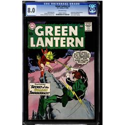Green Lantern #2 CGC 8.0 off white pages