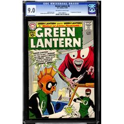 Green Lantern #6 CGC 9.0 off-white to white pages