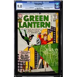 Green Lantern #7 CGC 9.0 cream to off-white pages