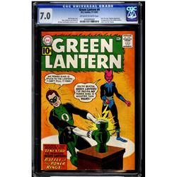 Green Lantern #9 CGC 7.0 off-white to white pages