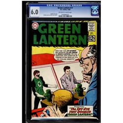 Green Lantern #17 CGC 6.0 off-white to white pages