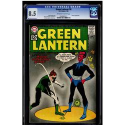 Green Lantern #18 CGC 8.5 off-white to white pages