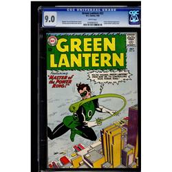 Green Lantern #22 CGC 9.0 white pages
