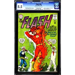 The Flash #140 CGC 8.5 off-white to white pages