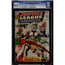 Justice League Of America #15 CGC 8.0 cream to off-white pages