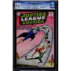 Justice League Of America #17 CGC 7.5 off-white pages