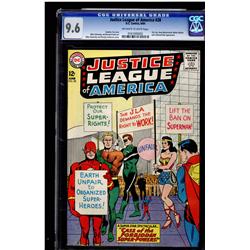 Justice League Of America #28 CGC 9.6 off-white to white pages