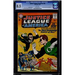 Justice League Of America #30 CGC 8.5 white pages