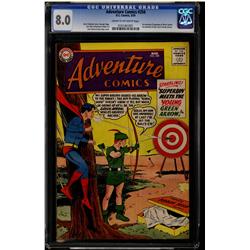 Adventure Comics #258 CGC 8.0 cream to off-white pages