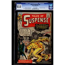 Tales of Suspense #41 CGC 8.0 off-white pages