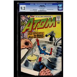 The Atom #2 CGC 9.2 off-white pages