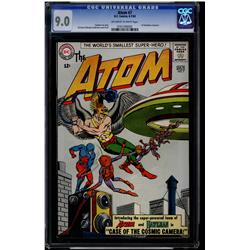 Atom #7 CGC 9.0 off-white to white pages