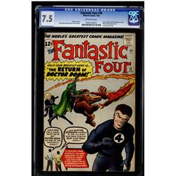 Fantastic Four #10 CGC 7.5 off-white pages