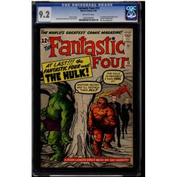 Fantastic Four #12 CGC 9.2 off white pages