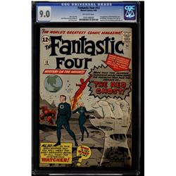 Fantastic Four #13 CGC 9.0 off-white pages