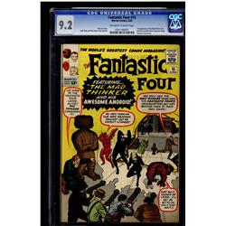 Fantastic Four #15 CGC 9.2 off-white to white pages