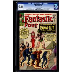 Fantastic Four #19 CGC 9.0 off-white to white pages