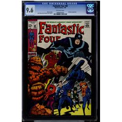 Fantastic Four #82 CGC 9.6 off-white pages