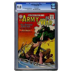 Our Army At War #117 CGC 9.0 off-white pages