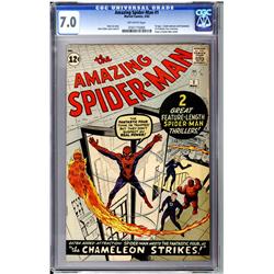 Amazing Spider-Man #1 CGC 7.0 off white pages