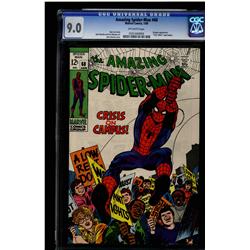 Amazing Spider-Man #68 CGC 9.0 off-white pages