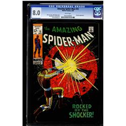 Amazing Spider-Man #72 CGC 8.0 white pages