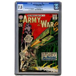 Our Army At War #122 CGC 7.5 off-white to white pages