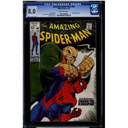 Amazing Spider-Man # 69 CGC 8.0 off-white pages