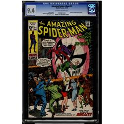 Amazing Spider-Man # 91 CGC 9.4 off-white to white pages