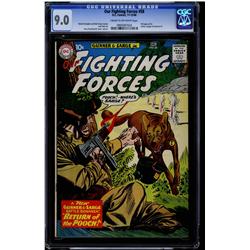 Our Fighting Forces # 58 CGC 9.0 Cream to Off White