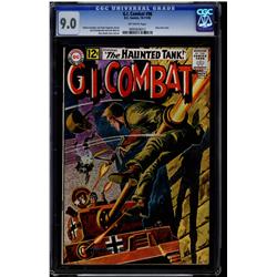 G.I. Combat # 96 CGC 9.0 off-white pages