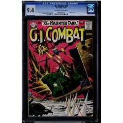 G.I. Combat # 99 CGC 9.4 off-white to white pages