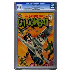 GI Combat #101 CGC 8.5 off-white to white pages