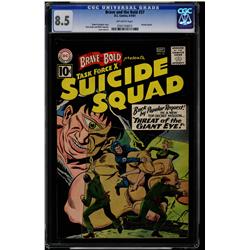 Brave and the Bold # 37 CGC 8.5 off-white pages