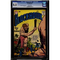 Blackhawk # 137 CGC 8.5 off-white pages