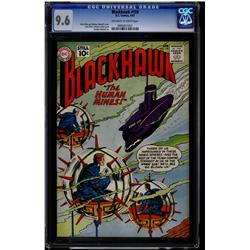 Blackhawk # 159 CGC 9.6 off-white to white pages