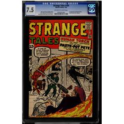 Strange Tales # 104 CGC 7.5 off-white to white pages